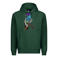 Sports Green Rivoli`s Hummingbird Premium Hoodie - LillyAllenDesigns