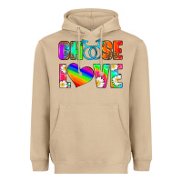 Mushroom choose love (gay) Heavyweight Hoodie - HRA Design Shop