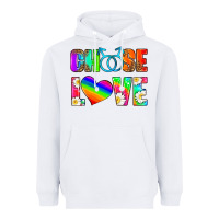 White choose love (gay) Heavyweight Hoodie - HRA Design Shop