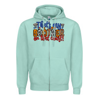 Seafoam that s my brother on that field Zipper Hoodie - Zillion Design Studio
