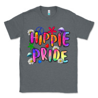 Charcoal Heather hippie pride Classic Tee - Zillion Design Studio