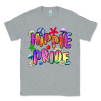 Heather Grey hippie pride Classic Tee - Zillion Design Studio