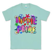 Seafoam hippie pride Classic Tee - Zillion Design Studio