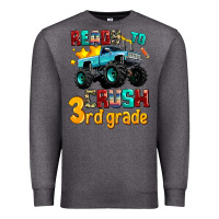 Charcoal Heather ready to school crush 3rd grade Premium Sweatshirt - AdoDesignShop