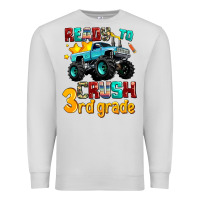 Dove Grey ready to school crush 3rd grade Premium Sweatshirt - AdoDesignShop