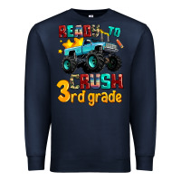 Navy ready to school crush 3rd grade Premium Sweatshirt - AdoDesignShop