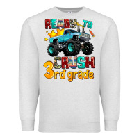 Oatmeal Heather ready to school crush 3rd grade Premium Sweatshirt - AdoDesignShop