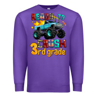 Purple ready to school crush 3rd grade Premium Sweatshirt - AdoDesignShop