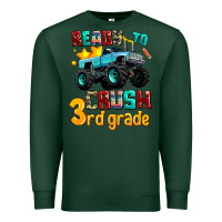Sports Green ready to school crush 3rd grade Premium Sweatshirt - AdoDesignShop