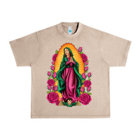 French Oak our lady of guadalupe Urban Heavy Tee - Artiststas