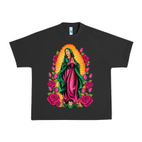 Pigment Black our lady of guadalupe Urban Heavy Tee - Artiststas