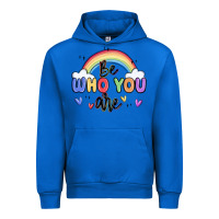 Cobalt be who you are Urban Hoodie - MaliasSmallBusiness