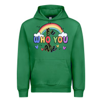 Emerald be who you are Urban Hoodie - MaliasSmallBusiness