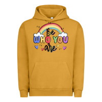 Pigment Peanut Butter be who you are Urban Hoodie - MaliasSmallBusiness