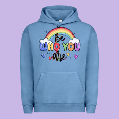Be Who You Are Urban Hoodie Designed By Maliassmallbusiness