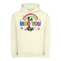 Pigment Pistachio be who you are Urban Hoodie - MaliasSmallBusiness