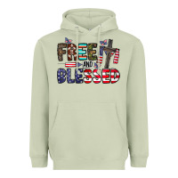 Matcha free and blessed Heavyweight Hoodie - CowhideDigitalArt