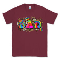 Burgundy dad pride Classic Tee - Zillion Design Studio