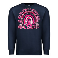 Navy heal cancer rainbow Premium Sweatshirt - JahusDesignShop