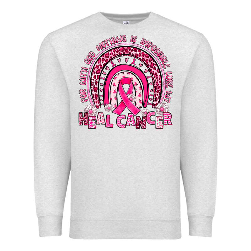 Heal Cancer Rainbow Premium Sweatshirt by JahusDesignShop | Teevron