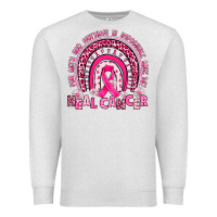 Oatmeal Heather heal cancer rainbow Premium Sweatshirt - JahusDesignShop
