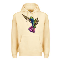 Pina Colada Broad Billed Hummingbird Premium Hoodie - LillyAllenDesigns