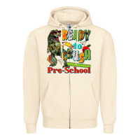 Sandshell ready to crush pre school Zipper Hoodie - texasbilliewilder