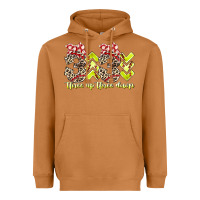 Meerkat three up theree down softball Heavyweight Hoodie - RacoonDesign