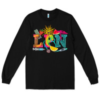 Black lpn summer Long Sleeve Tee - RanaPortraitStore