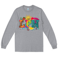 Heather Grey lpn summer Long Sleeve Tee - RanaPortraitStore