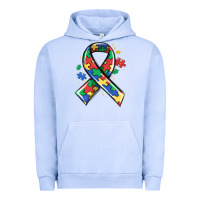 Pigment Grape Ice autism puzzle ribbon Urban Hoodie - MaliasSmallBusiness