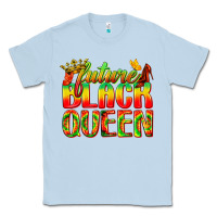 Dusty Blue future black queen Classic Tee - texasbilliewilder