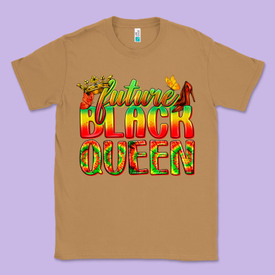 Classic Tee future black queen