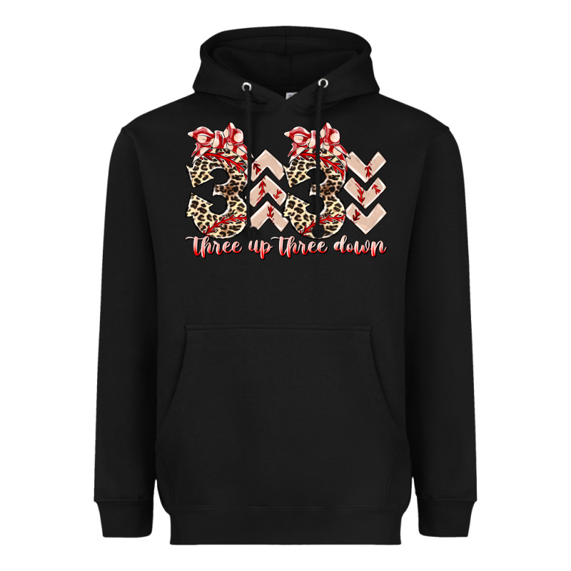 Three Up Theree Down Heavyweight Hoodie by RacoonDesign | Teevron