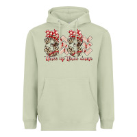 Matcha three up theree down Heavyweight Hoodie - RacoonDesign