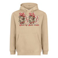 Mushroom three up theree down Heavyweight Hoodie - RacoonDesign