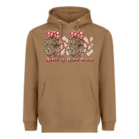 Toasted Coconut three up theree down Heavyweight Hoodie - RacoonDesign