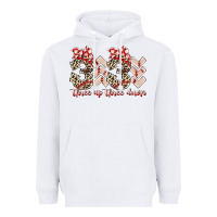 White three up theree down Heavyweight Hoodie - RacoonDesign