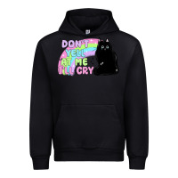 Black dont yell at me ill cry Urban Hoodie - MaliasSmallBusiness