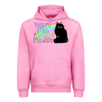 Fuchsia Pink dont yell at me ill cry Urban Hoodie - MaliasSmallBusiness