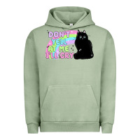 Pigment Oil Green dont yell at me ill cry Urban Hoodie - MaliasSmallBusiness