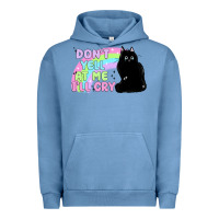 Pigment Pebble Blue dont yell at me ill cry Urban Hoodie - MaliasSmallBusiness