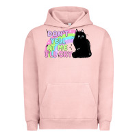 Pigment Salmon dont yell at me ill cry Urban Hoodie - MaliasSmallBusiness