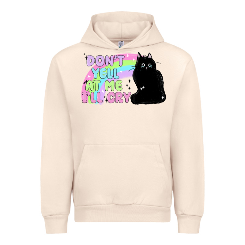 Dont Yell At Me Ill Cry Urban Hoodie by MaliasSmallBusiness | Teevron