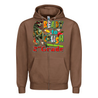 Chestnut ready to crush second grade Zipper Hoodie - texasbilliewilder