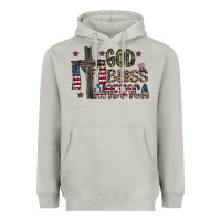 Moon Dust god bless america Heavyweight Hoodie - CowhideDigitalArt