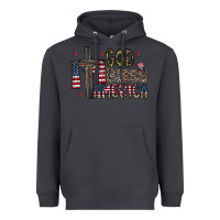 Smoke god bless america Heavyweight Hoodie - CowhideDigitalArt