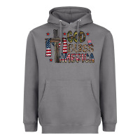 Storm god bless america Heavyweight Hoodie - CowhideDigitalArt