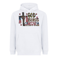 White god bless america Heavyweight Hoodie - CowhideDigitalArt