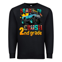 Black ready to school crush 2nd grade Premium Sweatshirt - AdoDesignShop